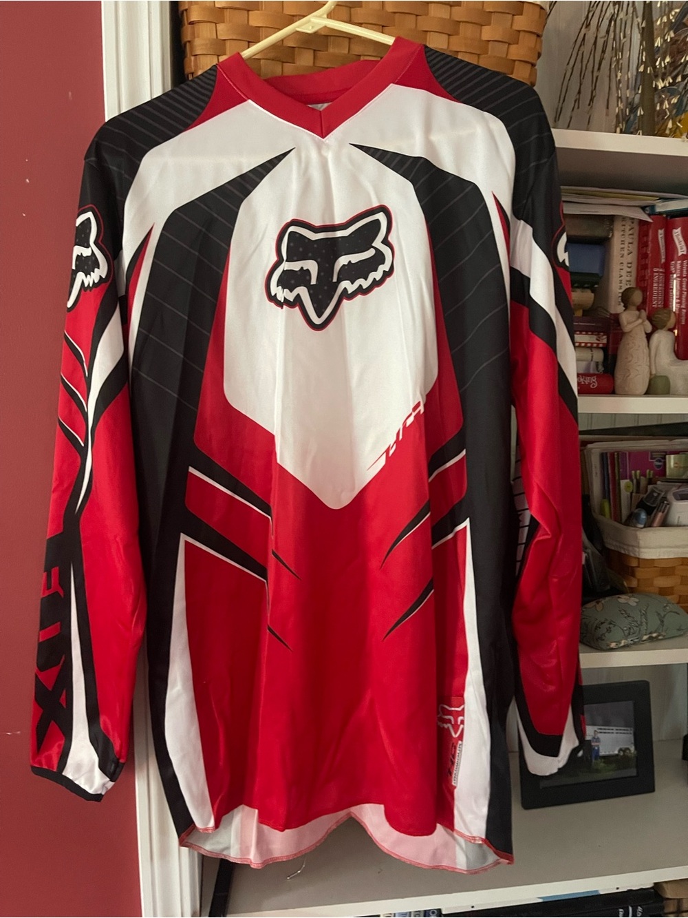 2004 Fox Racing Strafer Men's Motocross Jersey - Bold Fox Head Logo
